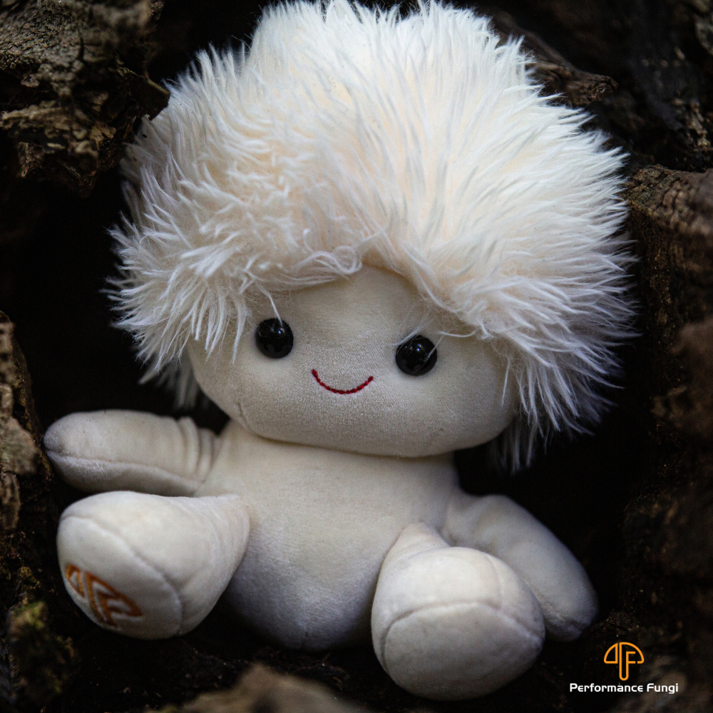 "Erin" The Lion's Mane Mushroom Plush