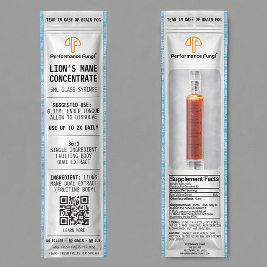 5ML Lion's Mane Dual Extract Liquid Concentrate